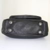 Shoulder bag in black grained leather - Detail D5 thumbnail