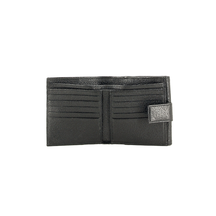Gucci wallet in black leather - Detail D1