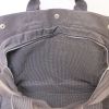 Hermes Toto Bag in grey canvas - Detail D3 thumbnail