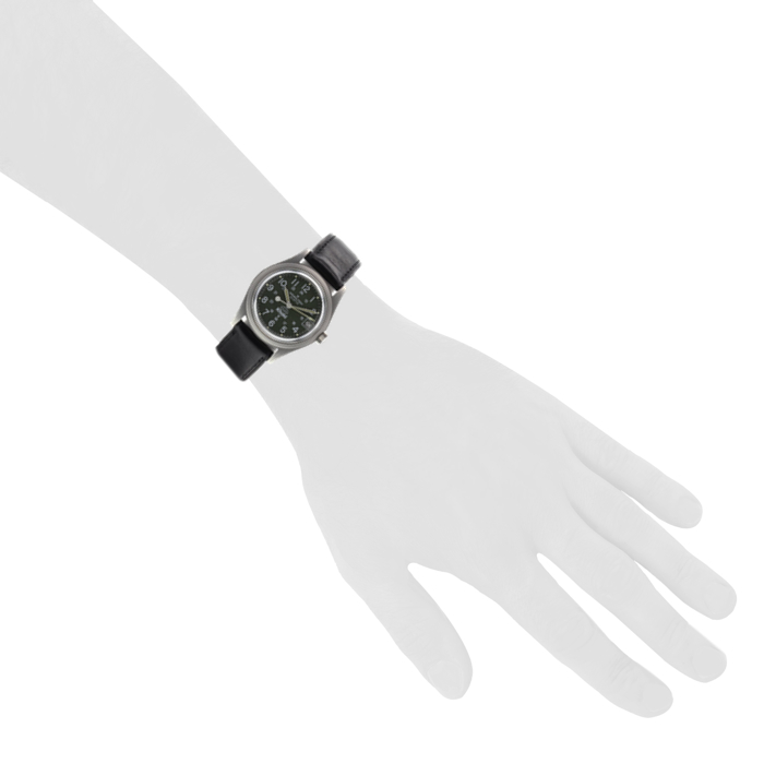 Montre Hamilton Khaki en acier vers 1990 - Detail D1