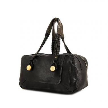 Bag Chloé Bryoni worn on the shoulder or carried in the hand in black leather