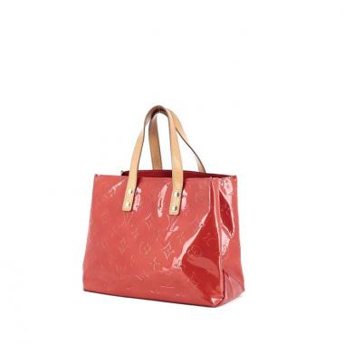 Bolso Cabás Louis Vuitton Reade modelo pequeño en charol Monogram rojo