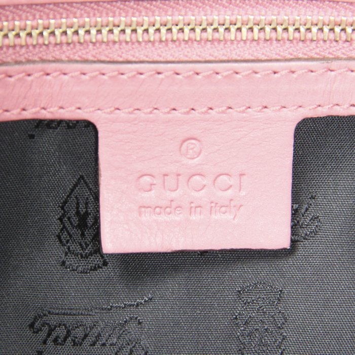 Pochette Gucci Hysteria in pelle rosa - Detail D2