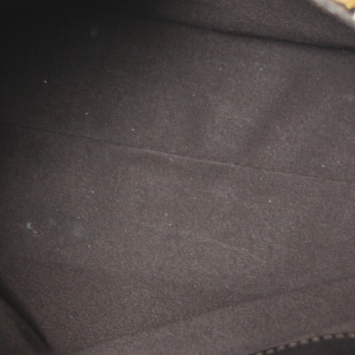 Sac à main Reade en cuir vernis monogram prune - Detail D2