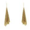 Tiffany & Co paire de boucles d'oreilles draperie en or jaune - Detail D1 thumbnail