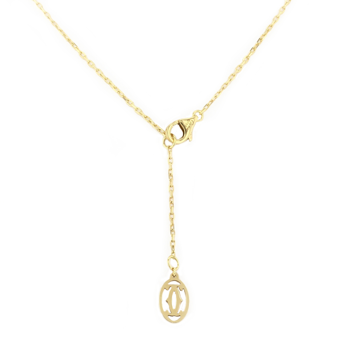 Cartier "Diamant Léger" yellow gold and diamond pendant   - Detail D1