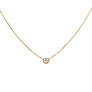 Cartier collar Diamant Léger en oro amarillo y en diamantes