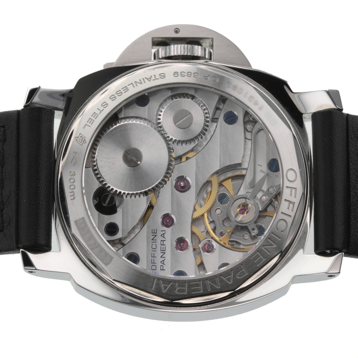 Montre Panerai Luminor de gaucher en acier Ref : OP6839 Vers 2010 - Detail D1