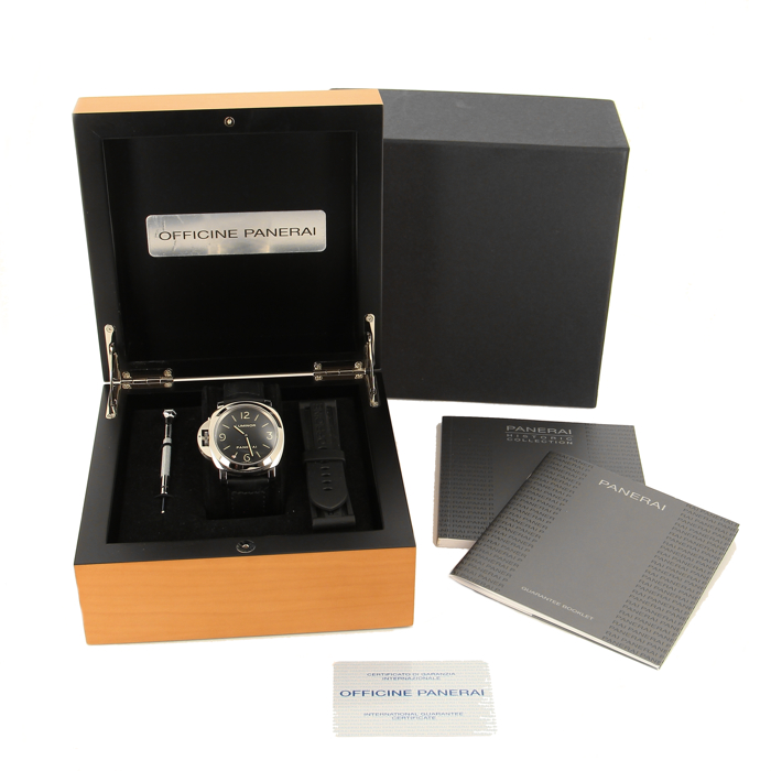 Montre Panerai Luminor de gaucher en acier Ref : OP6839 Vers 2010