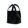 Hermès Picotin medium model in black suede - 00pp thumbnail