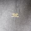 Hermès Picotin medium model in black suede - Detail D3 thumbnail