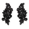 Repossi pair of earclips Nérée in black gold and black diamonds - 00pp thumbnail