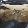 Shopping bag in pelle nera e stampa motivo leopardato - Detail D2 thumbnail