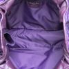 Dior in purple canvas and leather - Detail D2 thumbnail