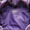 Dior en toile cannage et cuir violet - Detail D3 thumbnail