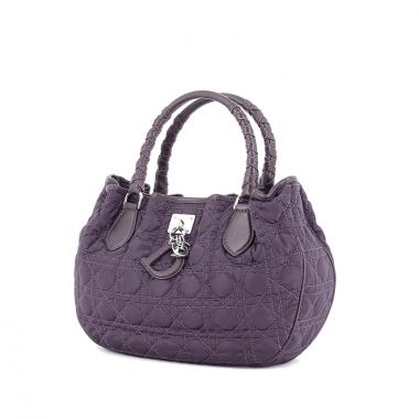 Dior in purple canvas and leather