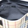 Burberry in Haymarket canvas and black leather - Detail D3 thumbnail