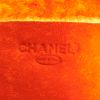 Bisaccia Chanel in camoscio arancione con motivo a quadri - Detail D3 thumbnail