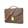 Louis Vuitton document holder in monogram canvas and natural leather - 00pp thumbnail