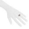 Boucheron white gold and diamond Blackberry Bead ring - Detail D1 thumbnail