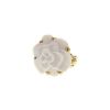 Chanel white agate and yellow gold Camelia ring - 00pp thumbnail