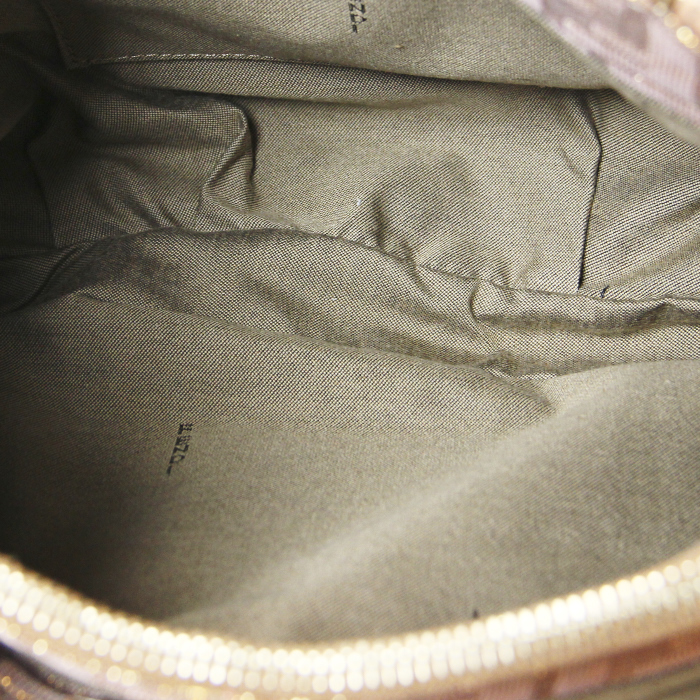 Borsa in tela beige e rosa - Detail D4