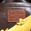 Handbag in yellow suede and brown leather - Detail D3 thumbnail