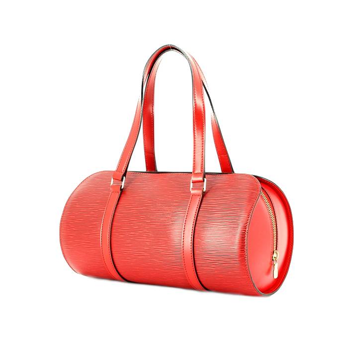 Louis Vuitton, Bags, Louis Vuitton Epi Soufflot Rouge Handbag