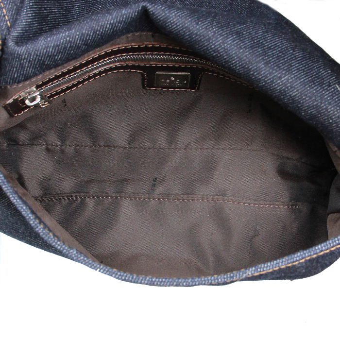 Fendi Baguette en toile denim - Detail D2