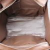Celine Luggage grand modèle en laine grise et cuir marron - Detail D2 thumbnail