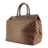 Louis Vuitton Greenwich small model in damier canvas and brown leather - 00pp thumbnail