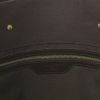 Louis Vuitton Greenwich travel bag in damier canvas and ebony leather - Detail D4 thumbnail