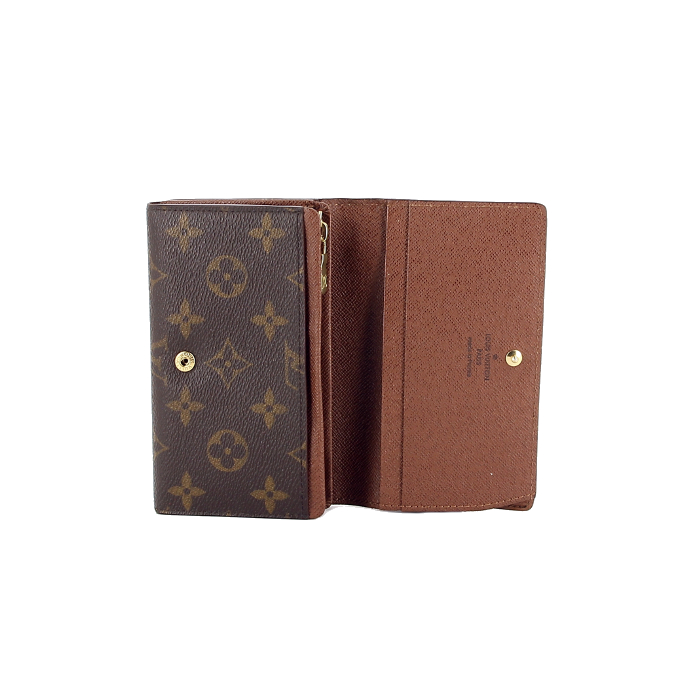 Louis Vuitton Trésor wallet monogram canvas - Detail D1