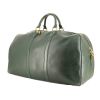 Hermès Kendal travel bag in green taiga leather - 00pp thumbnail