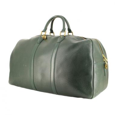 Hermès Kendal travel bag in green taiga leather