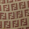 Fendi Shopping bag in beige and pink monogram canvas - Detail D5 thumbnail
