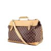 Louis Vuitton Greenwich travel bag in damier canvas and natural leather - 00pp thumbnail
