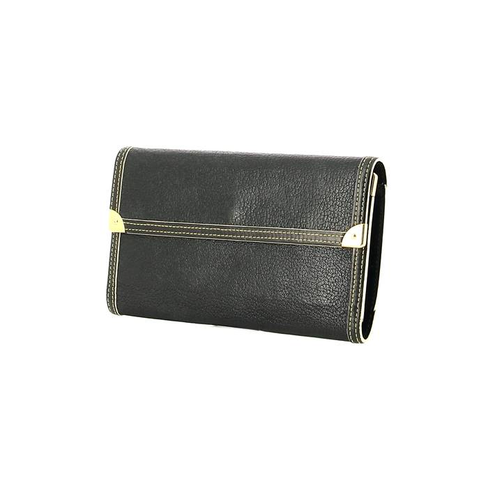 Louis Vuitton, Bags, Louis Vuitton Black Suhali Leather Porte Tresor  International Wallet