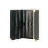 Louis Vuitton portefeuille en cuir noir - Detail D1 thumbnail