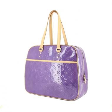 Louis Vuitton Sutton in purple monogram patent leather