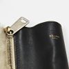 Celine shopping bag in beige wool and black leather  - Detail D5 thumbnail