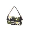 Fendi Baguette in denim canvas with flowers - 00pp thumbnail