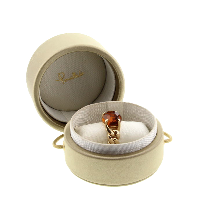 Anello in oro rosa - Detail D1