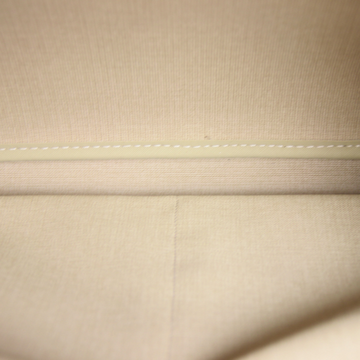 Louis Vuitton Reporter grand modèle en toile monogram et cuir naturel - Detail D2