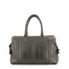 Shopping bag Bottega Venetta in brown braided leather - 360 thumbnail