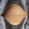 Bolso Cabás en cuero trenzado marrón - Detail D2 thumbnail