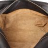 Shopping bag in brown braided leather - Detail D4 thumbnail