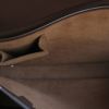 Louis Vuitton Altona Briefcase in ebene damier canvas and brown leather - Detail D3 thumbnail