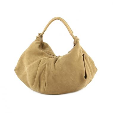 Bag in khaki suede