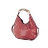 Yves Saint-Laurent Mombasa medium size in red leather - 00pp thumbnail